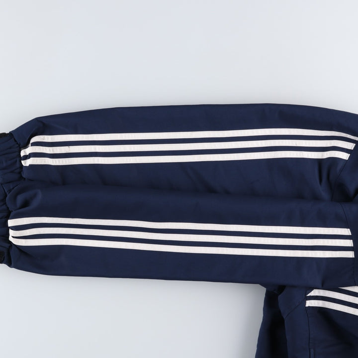 00'S adidas windbreaker, men's size L polyester navy blue type Vintage Second Hand