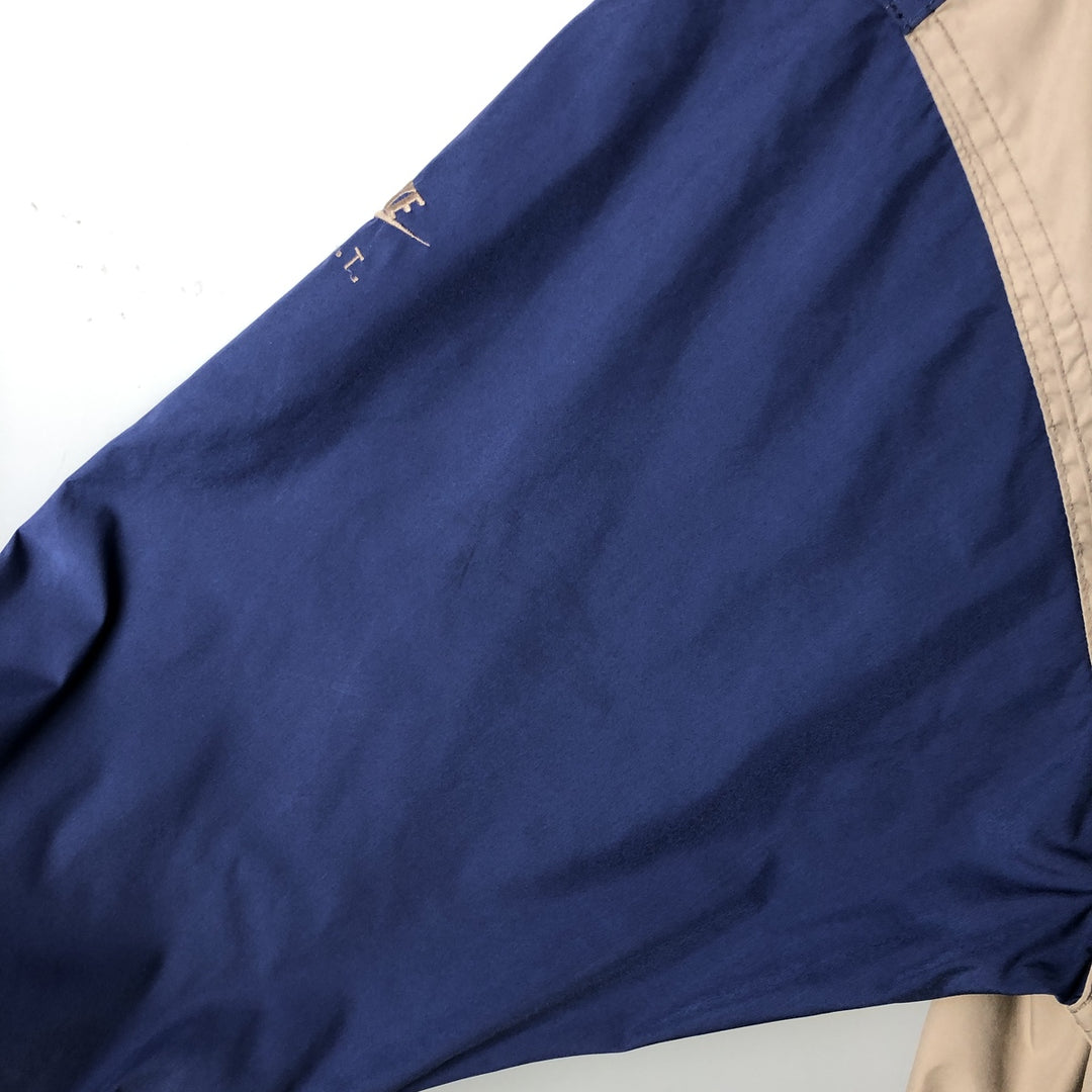 Nike Golf Half-Zip Warm-Up Pullover, Men's XL polyester Beige type Vintage Second Hand