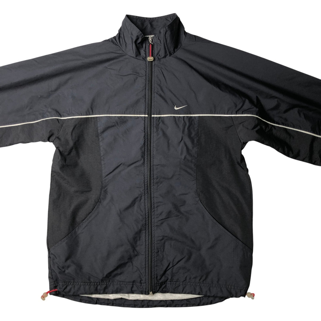 2000'S Nike Nylon Jacket, Men's Size Small Nylon black type Vintage Second Hand