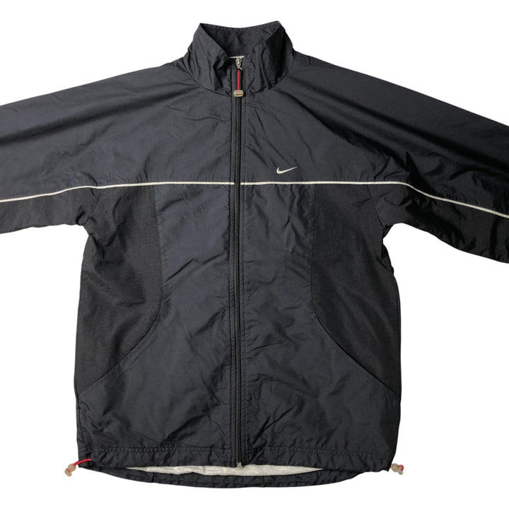 2000'S Nike Nylon Jacket, Men's Size Small Nylon black type Vintage Second Hand