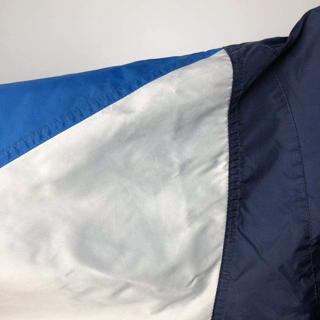 90'S Nike NIKE Nylon Jacket Men's XL Size Vintage Nylon navy blue type Vintage Second Hand