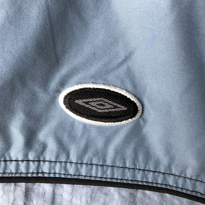 90s-00'S Umbro nylon jacket, men's size M (approx.) Nylon Blue type light blue Vintage Second Hand