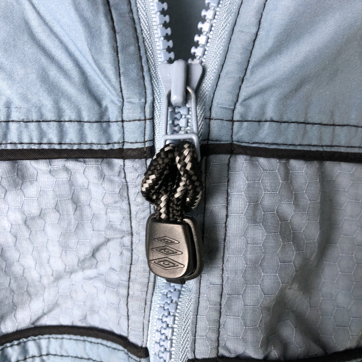 90s-00'S Umbro nylon jacket, men's size M (approx.) Nylon Blue type light blue Vintage Second Hand