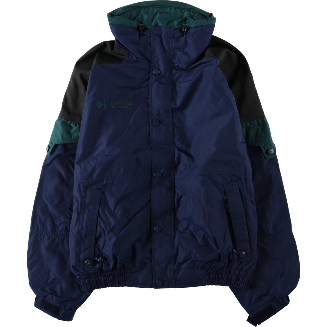 90s-00'S Columbia Skidaddle Mountain Jacket Shell Jacket Men's Size M Nylon navy blue type Vintage Second Hand