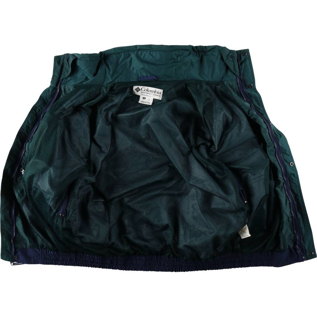 90s-00'S Columbia Skidaddle Mountain Jacket Shell Jacket Men's Size M Nylon navy blue type Vintage Second Hand