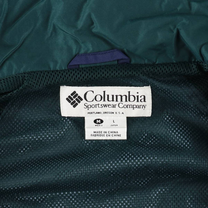 90s-00'S Columbia Skidaddle Mountain Jacket Shell Jacket Men's Size M Nylon navy blue type Vintage Second Hand