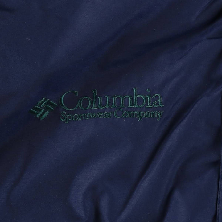90s-00'S Columbia Skidaddle Mountain Jacket Shell Jacket Men's Size M Nylon navy blue type Vintage Second Hand