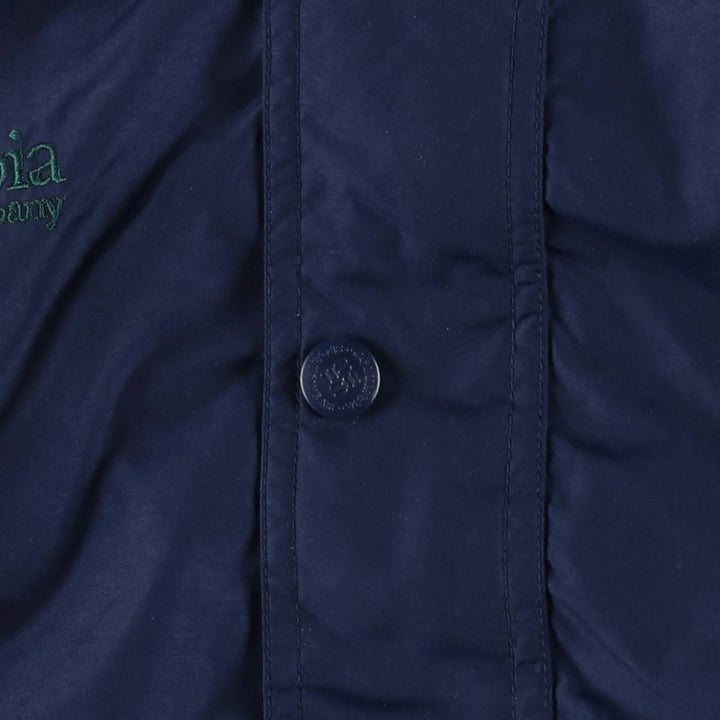 90s-00'S Columbia Skidaddle Mountain Jacket Shell Jacket Men's Size M Nylon navy blue type Vintage Second Hand