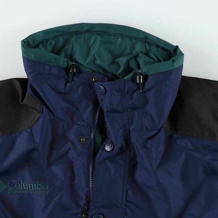 90s-00'S Columbia Skidaddle Mountain Jacket Shell Jacket Men's Size M Nylon navy blue type Vintage Second Hand
