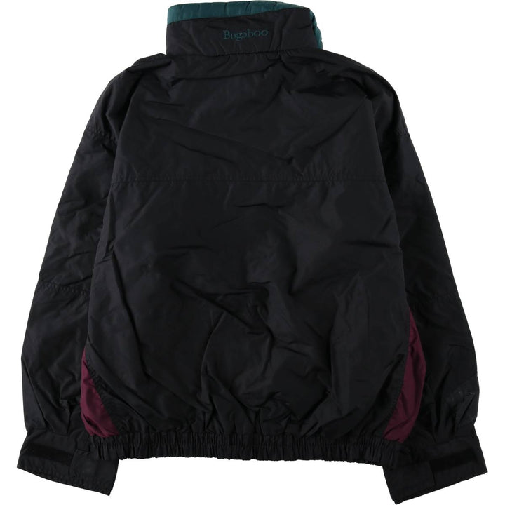 1990'S Columbia BUGABOO Mountain Jacket/Shell Jacket (White Tag) - Men's Size L (Equivalent) - Vintage Nylon black type Vintage Second Hand