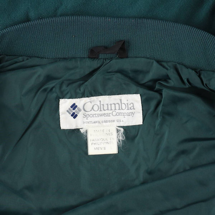 1990'S Columbia BUGABOO Mountain Jacket/Shell Jacket (White Tag) - Men's Size L (Equivalent) - Vintage Nylon black type Vintage Second Hand