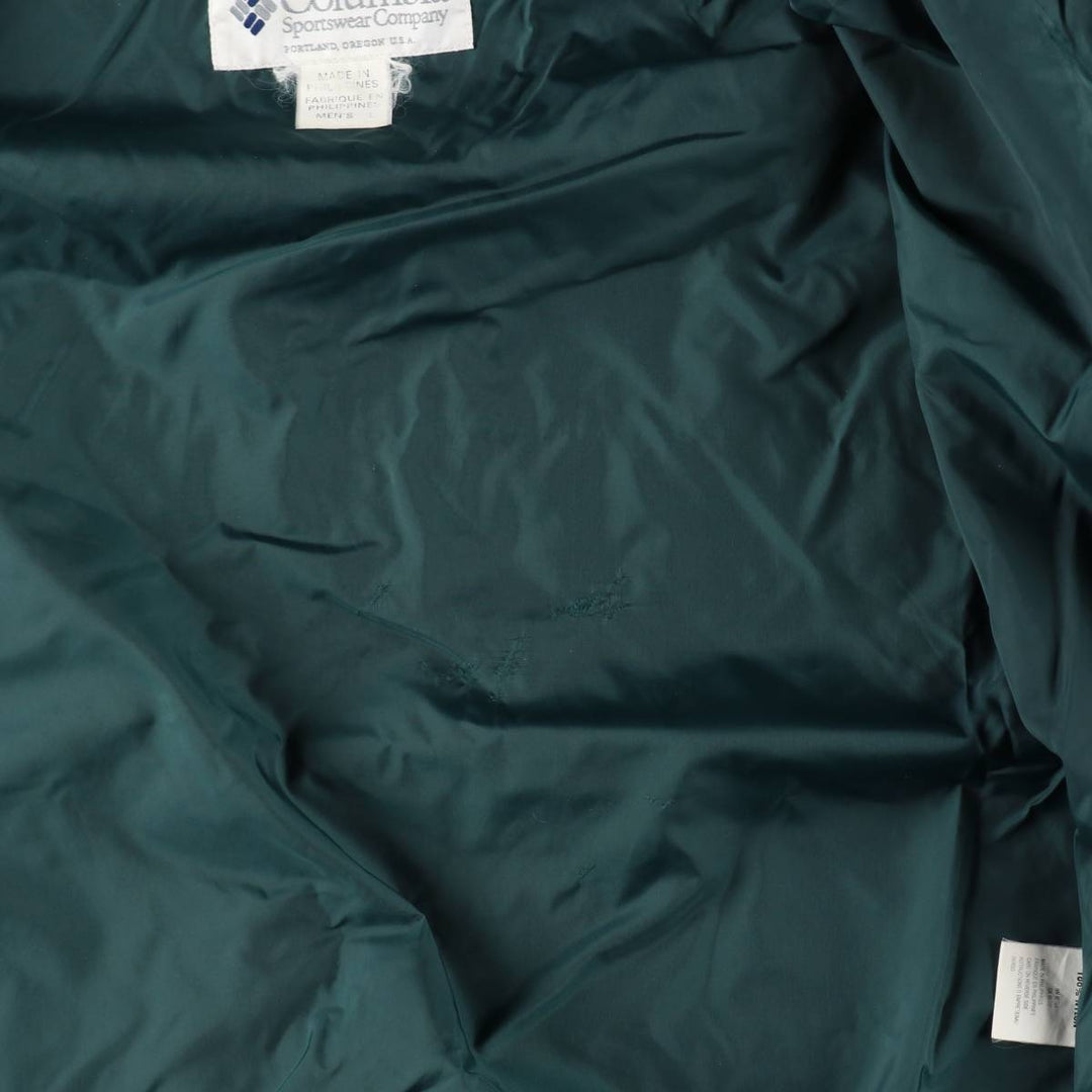 1990'S Columbia BUGABOO Mountain Jacket/Shell Jacket (White Tag) - Men's Size L (Equivalent) - Vintage Nylon black type Vintage Second Hand