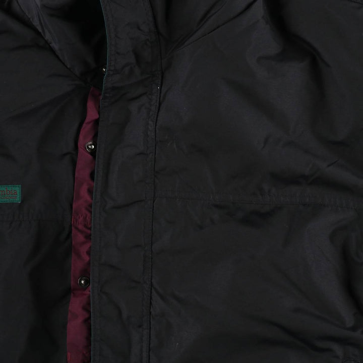 1990'S Columbia BUGABOO Mountain Jacket/Shell Jacket (White Tag) - Men's Size L (Equivalent) - Vintage Nylon black type Vintage Second Hand