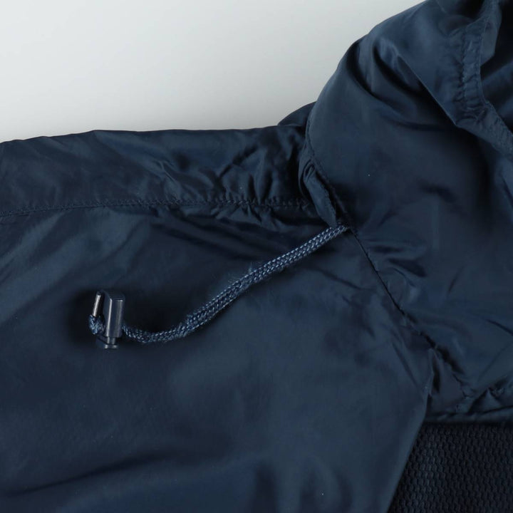 1990'S Eddie Bauer Nylon Jacket, Men's Size L (approx.) Nylon navy blue type Vintage Second Hand