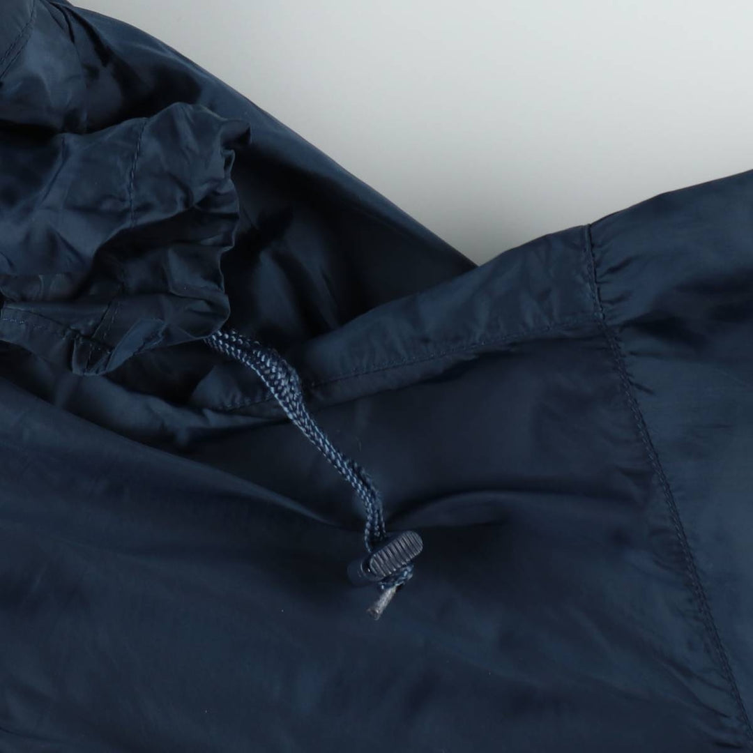 1990'S Eddie Bauer Nylon Jacket, Men's Size L (approx.) Nylon navy blue type Vintage Second Hand