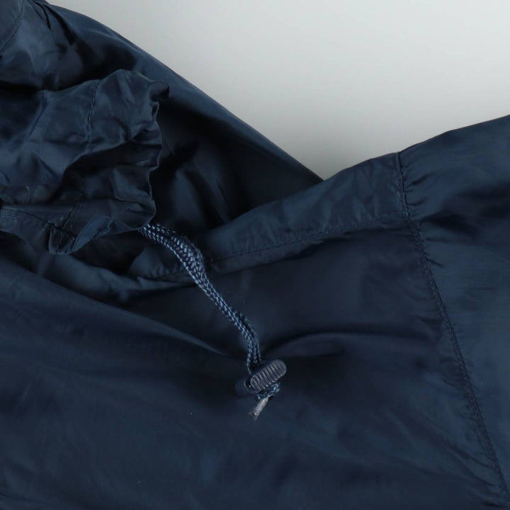1990'S Eddie Bauer Nylon Jacket, Men's Size L (approx.) Nylon navy blue type Vintage Second Hand