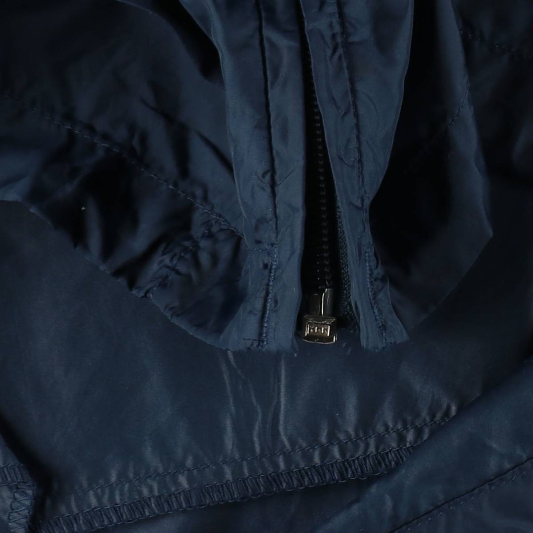 1990'S Eddie Bauer Nylon Jacket, Men's Size L (approx.) Nylon navy blue type Vintage Second Hand