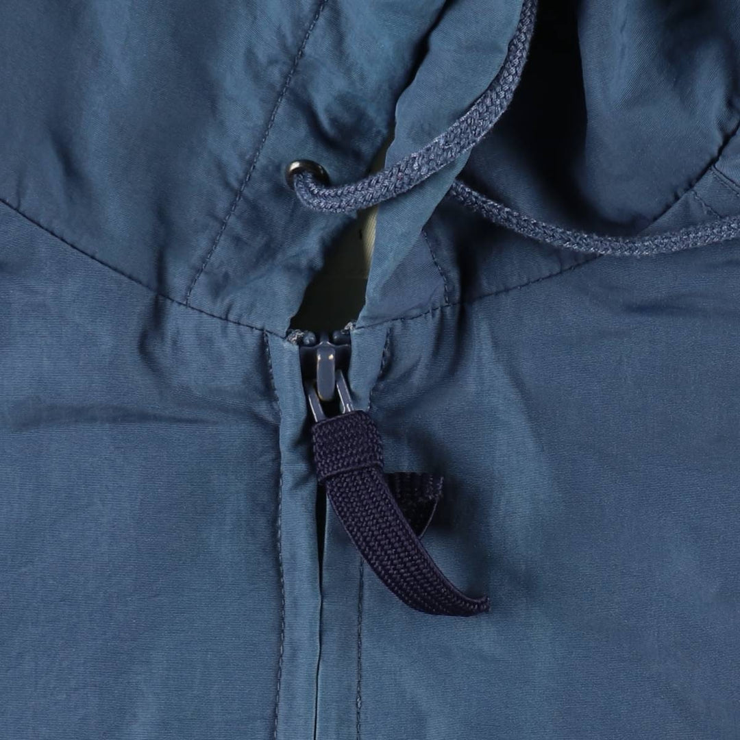 1990'S Eddie Bauer Nylon Parka, Men's Size M (approx.) Nylon Purple type blue-purple Vintage Second Hand