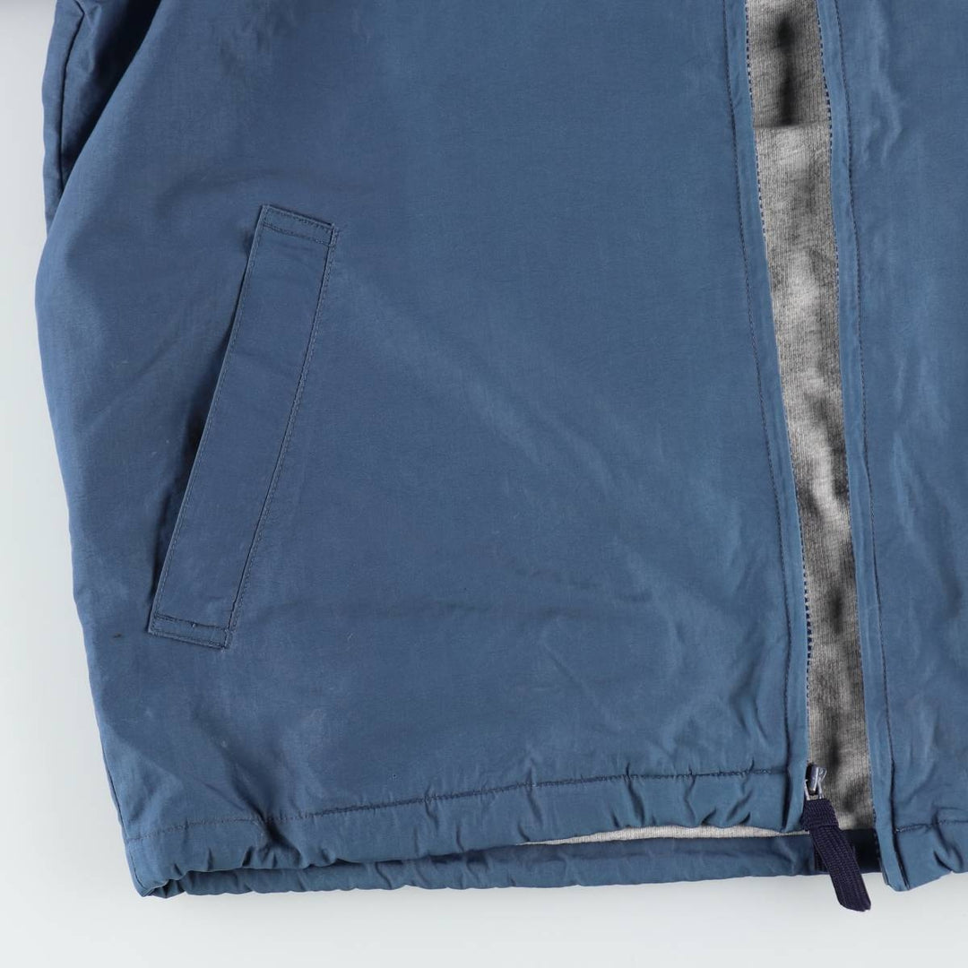 1990'S Eddie Bauer Nylon Parka, Men's Size M (approx.) Nylon Purple type blue-purple Vintage Second Hand
