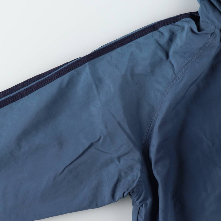 1990'S Eddie Bauer Nylon Parka, Men's Size M (approx.) Nylon Purple type blue-purple Vintage Second Hand