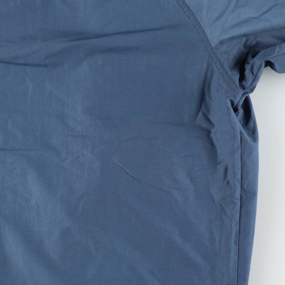 1990'S Eddie Bauer Nylon Parka, Men's Size M (approx.) Nylon Purple type blue-purple Vintage Second Hand