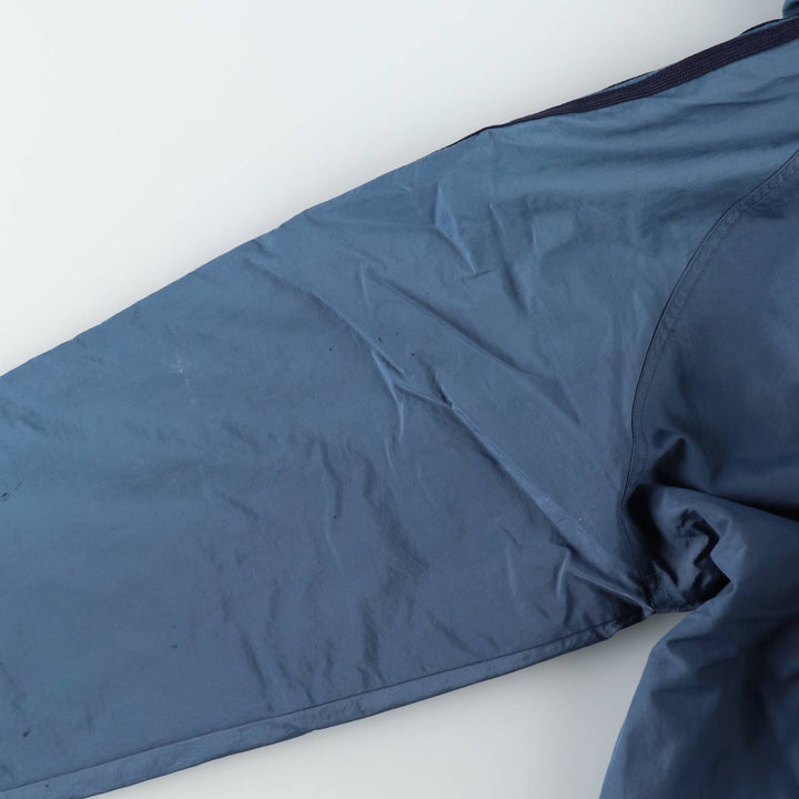 1990'S Eddie Bauer Nylon Parka, Men's Size M (approx.) Nylon Purple type blue-purple Vintage Second Hand
