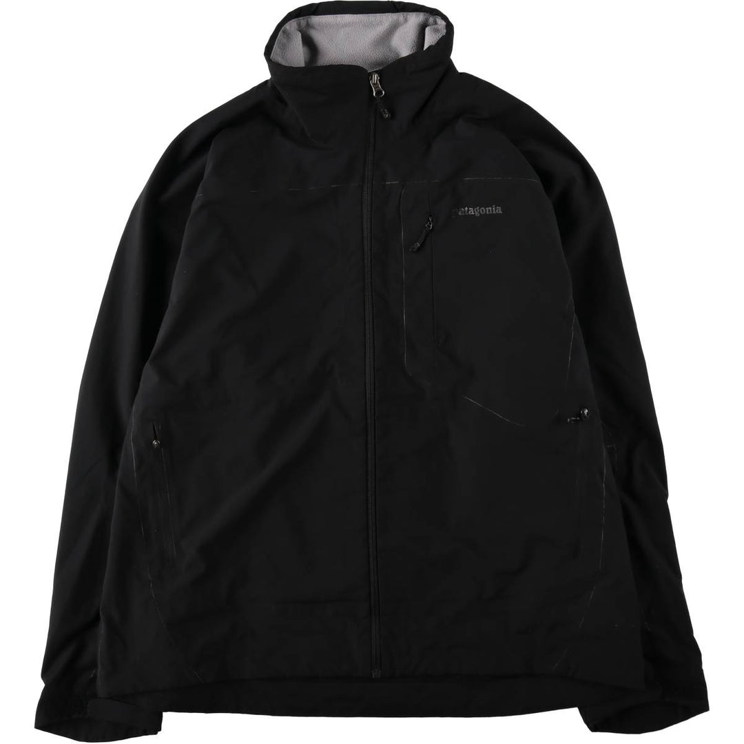 2000'S Patagonia Figure 4 Jacket (84965S8) Windbreaker, Men's Size XL (approx.) polyester black type Vintage Second Hand