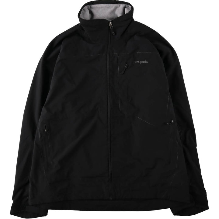2000'S Patagonia Figure 4 Jacket (84965S8) Windbreaker, Men's Size XL (approx.) polyester black type Vintage Second Hand