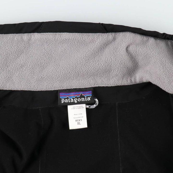 2000'S Patagonia Figure 4 Jacket (84965S8) Windbreaker, Men's Size XL (approx.) polyester black type Vintage Second Hand