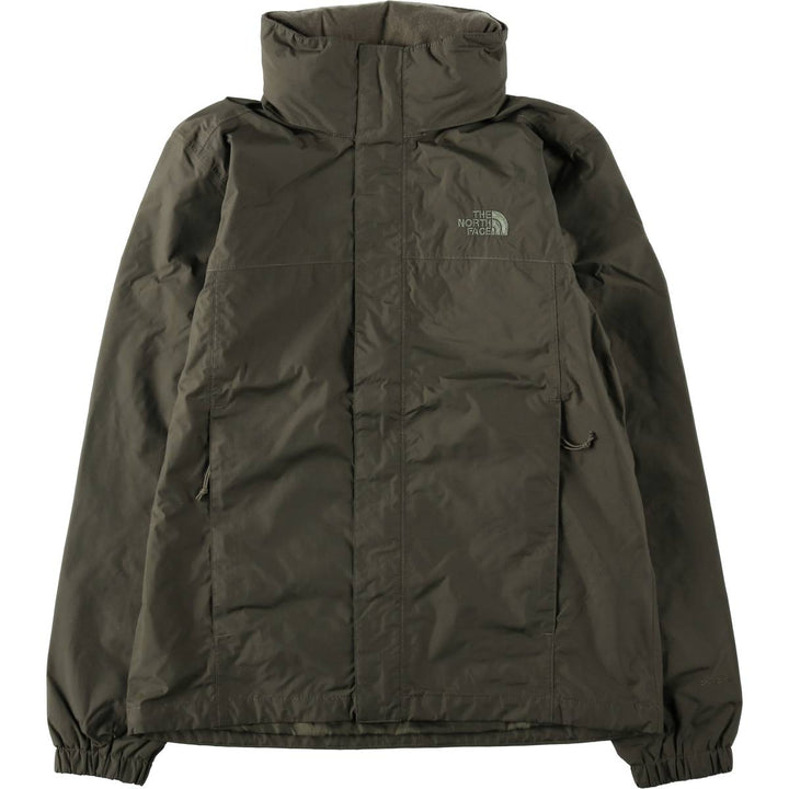 The North Face DRYVENT Mountain Shell Jacket, Men's Medium Nylon Khaki type Vintage Second Hand
