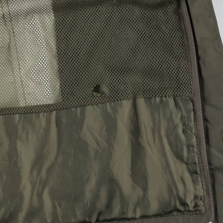 The North Face DRYVENT Mountain Shell Jacket, Men's Medium Nylon Khaki type Vintage Second Hand