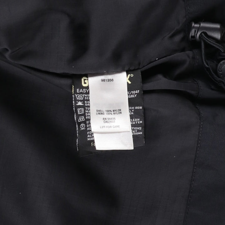 90s-00'S Cabelas GORE-TEX Mountain Parka Shell Jacket, Men's Size L (approx.), Vintage Nylon (Gore-Tex) black type Vintage Second Hand