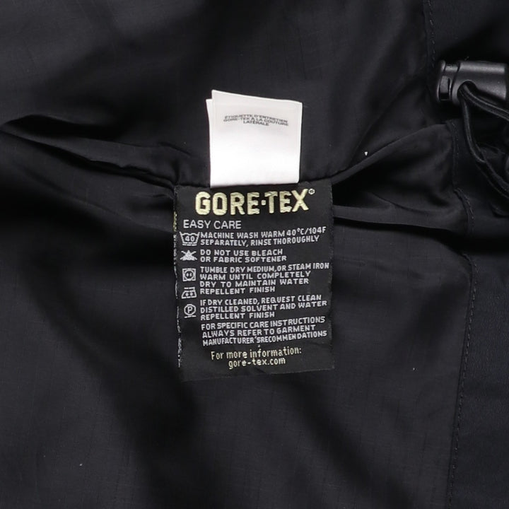 90s-00'S Cabelas GORE-TEX Mountain Parka Shell Jacket, Men's Size L (approx.), Vintage Nylon (Gore-Tex) black type Vintage Second Hand
