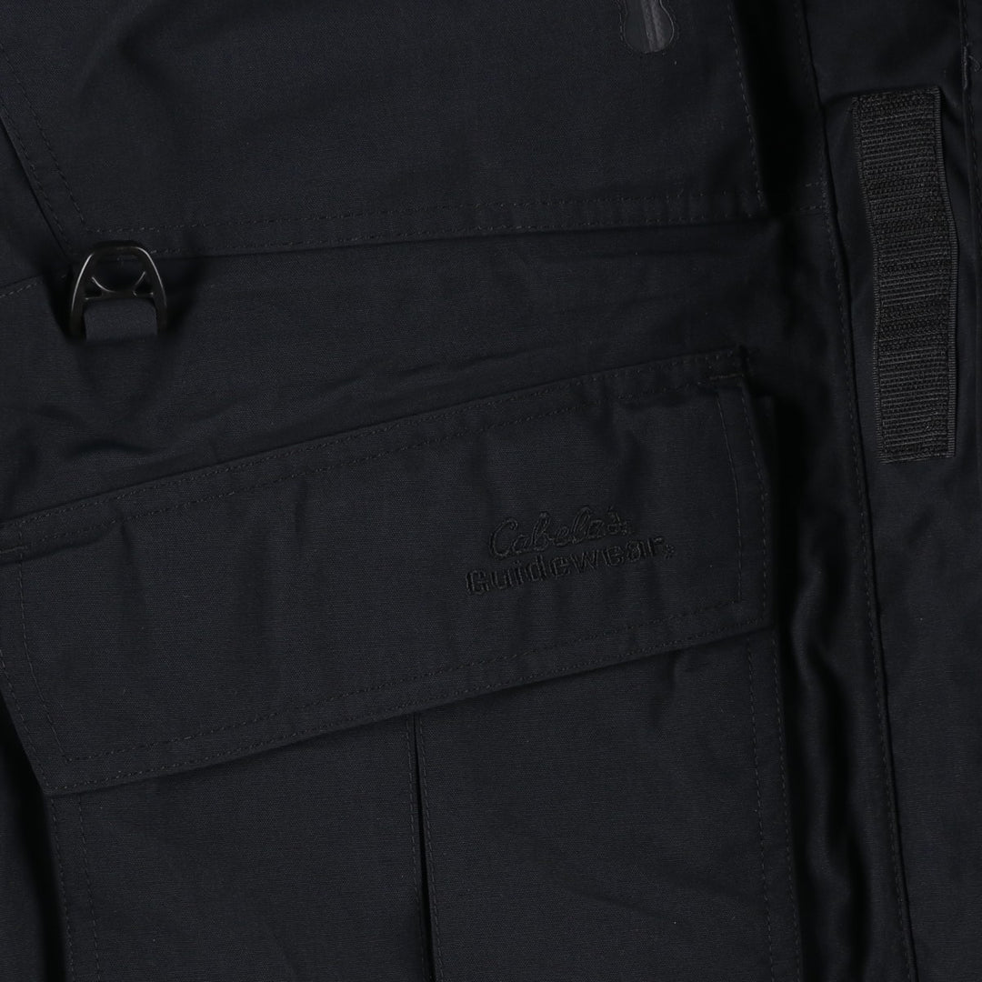 90s-00'S Cabelas GORE-TEX Mountain Parka Shell Jacket, Men's Size L (approx.), Vintage Nylon (Gore-Tex) black type Vintage Second Hand