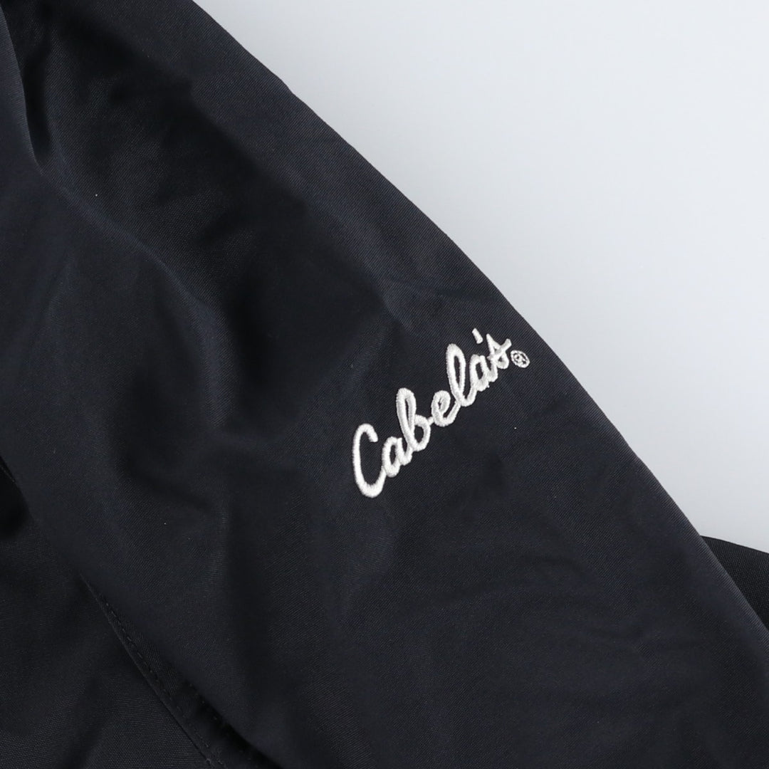 90s-00'S Cabelas GORE-TEX Mountain Parka Shell Jacket, Men's Size L (approx.), Vintage Nylon (Gore-Tex) black type Vintage Second Hand