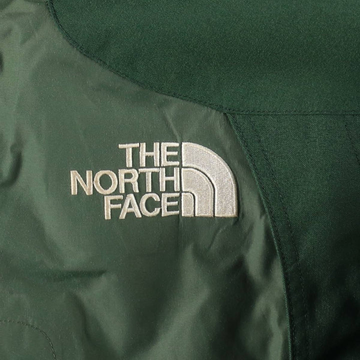 1990'S The North Face GORE-TEX Mountain Parka Shell Jacket, Men's Size L (approx.) Nylon (Gore-Tex) Khaki type sage green Vintage Second Hand