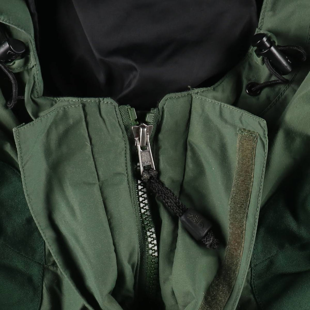1990'S The North Face GORE-TEX Mountain Parka Shell Jacket, Men's Size L (approx.) Nylon (Gore-Tex) Khaki type sage green Vintage Second Hand