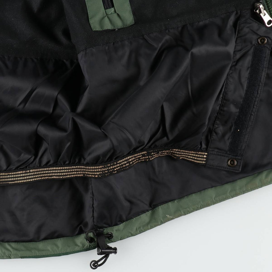 1990'S The North Face GORE-TEX Mountain Parka Shell Jacket, Men's Size L (approx.) Nylon (Gore-Tex) Khaki type sage green Vintage Second Hand