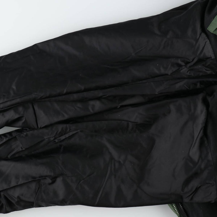 1990'S The North Face GORE-TEX Mountain Parka Shell Jacket, Men's Size L (approx.) Nylon (Gore-Tex) Khaki type sage green Vintage Second Hand