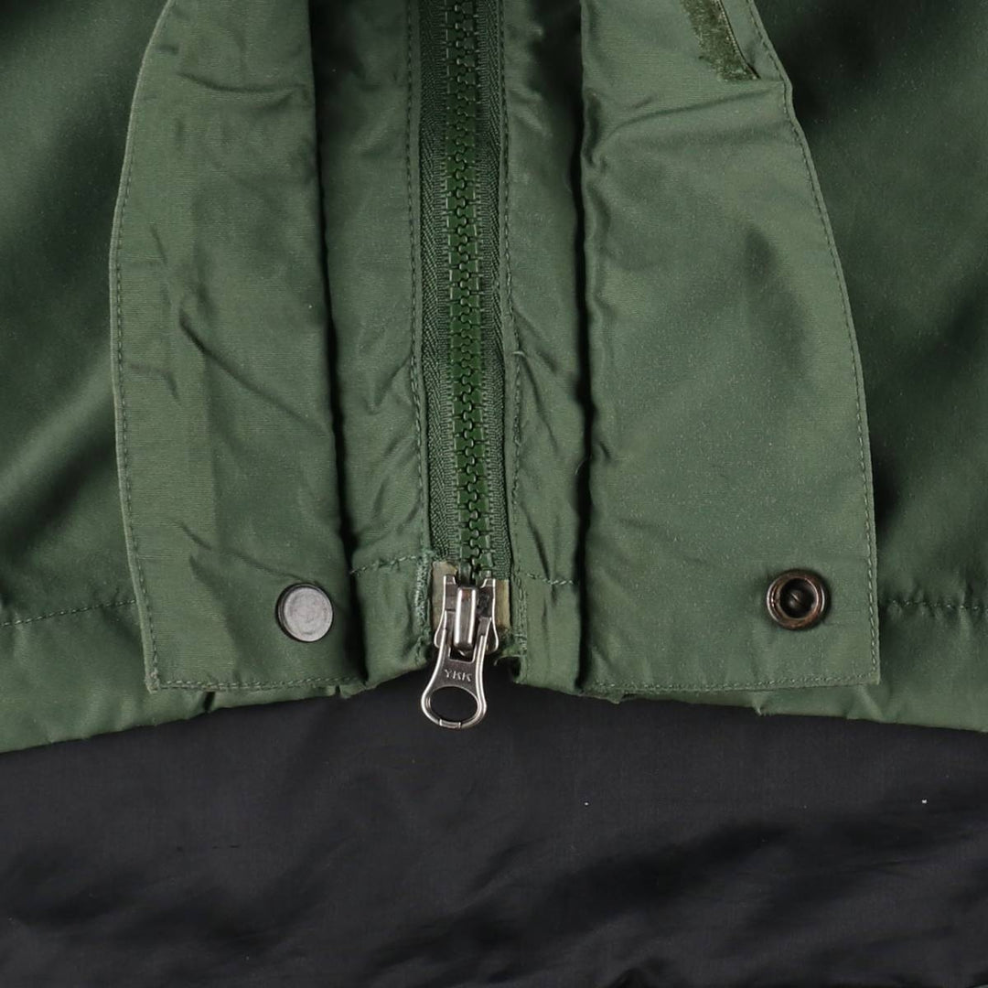 1990'S The North Face GORE-TEX Mountain Parka Shell Jacket, Men's Size L (approx.) Nylon (Gore-Tex) Khaki type sage green Vintage Second Hand