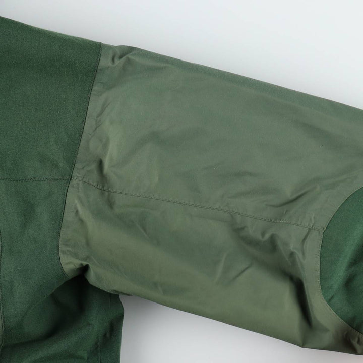 1990'S The North Face GORE-TEX Mountain Parka Shell Jacket, Men's Size L (approx.) Nylon (Gore-Tex) Khaki type sage green Vintage Second Hand