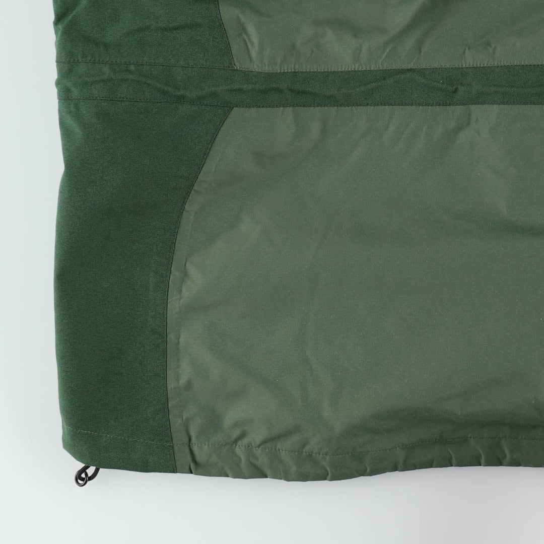 1990'S The North Face GORE-TEX Mountain Parka Shell Jacket, Men's Size L (approx.) Nylon (Gore-Tex) Khaki type sage green Vintage Second Hand