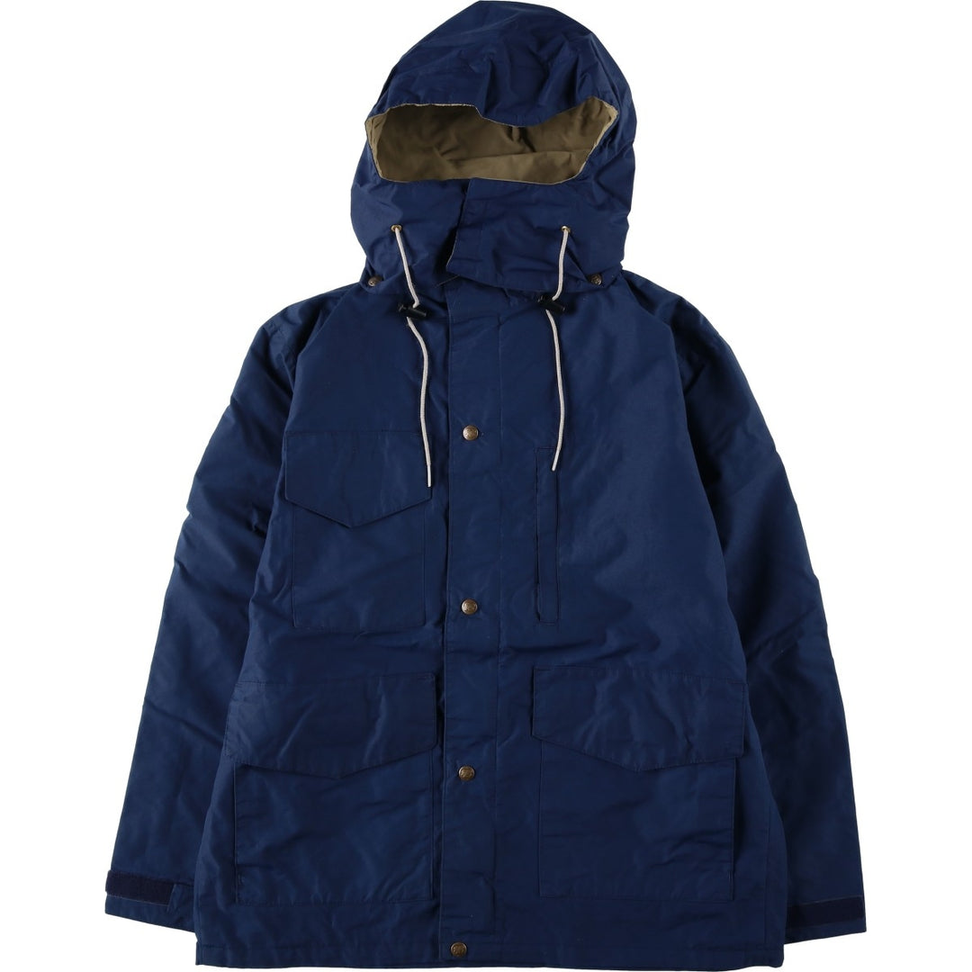 1970'S Eddie Bauer GORE-TEX nylon parka with black tag, men's size L equivalent, vintage. unclear navy blue type Vintage Second Hand