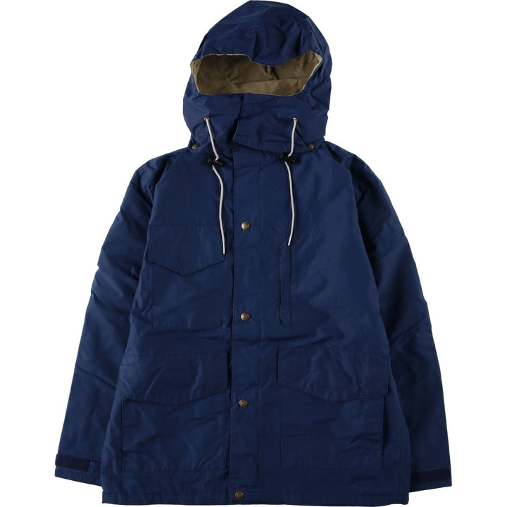 1970'S Eddie Bauer GORE-TEX nylon parka with black tag, men's size L equivalent, vintage. unclear navy blue type Vintage Second Hand