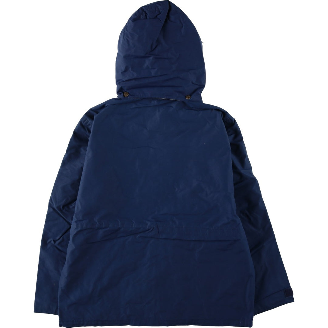 1970'S Eddie Bauer GORE-TEX nylon parka with black tag, men's size L equivalent, vintage. unclear navy blue type Vintage Second Hand