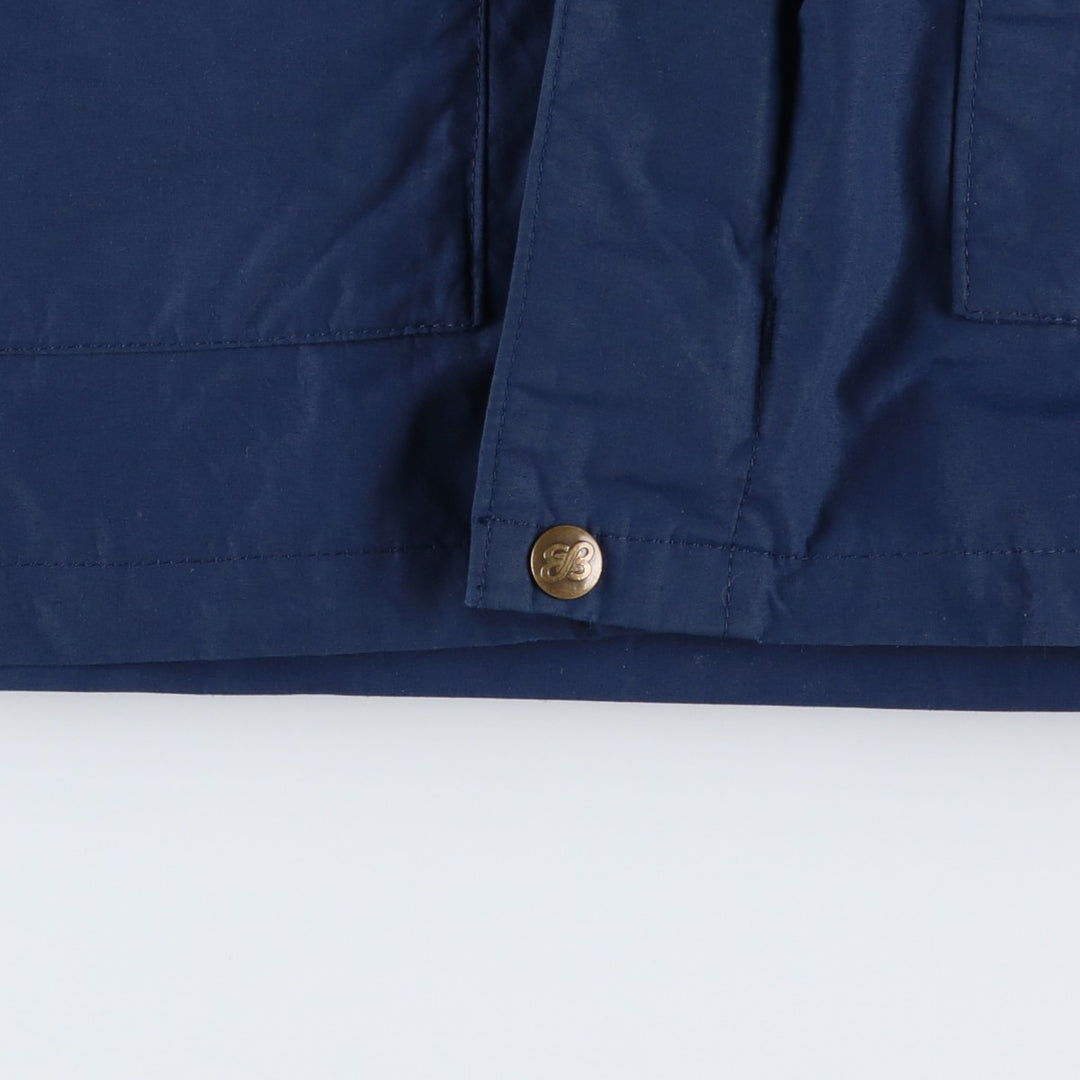 1970'S Eddie Bauer GORE-TEX nylon parka with black tag, men's size L equivalent, vintage. unclear navy blue type Vintage Second Hand