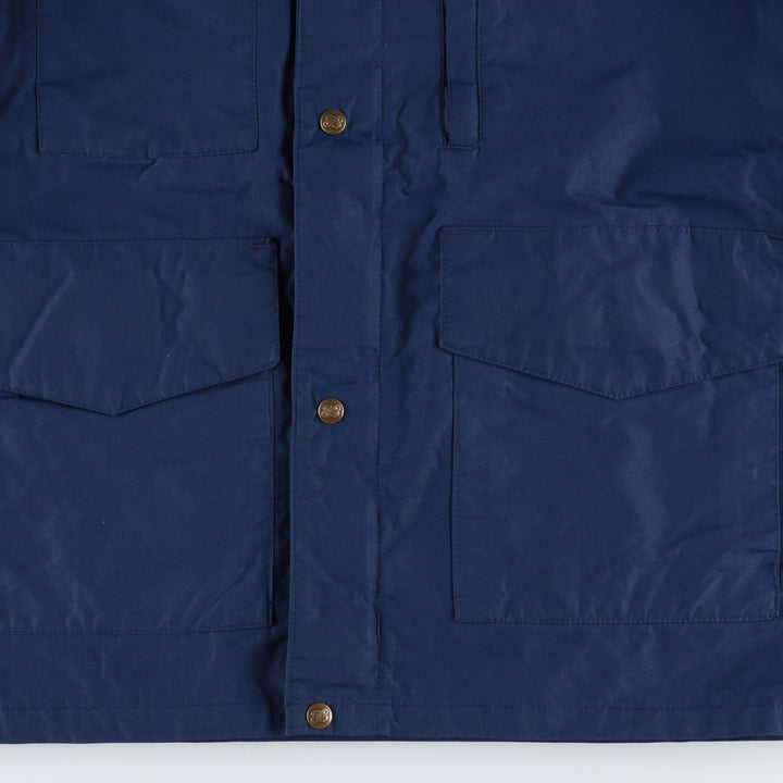1970'S Eddie Bauer GORE-TEX nylon parka with black tag, men's size L equivalent, vintage. unclear navy blue type Vintage Second Hand