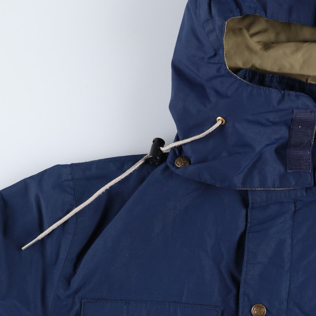1970'S Eddie Bauer GORE-TEX nylon parka with black tag, men's size L equivalent, vintage. unclear navy blue type Vintage Second Hand