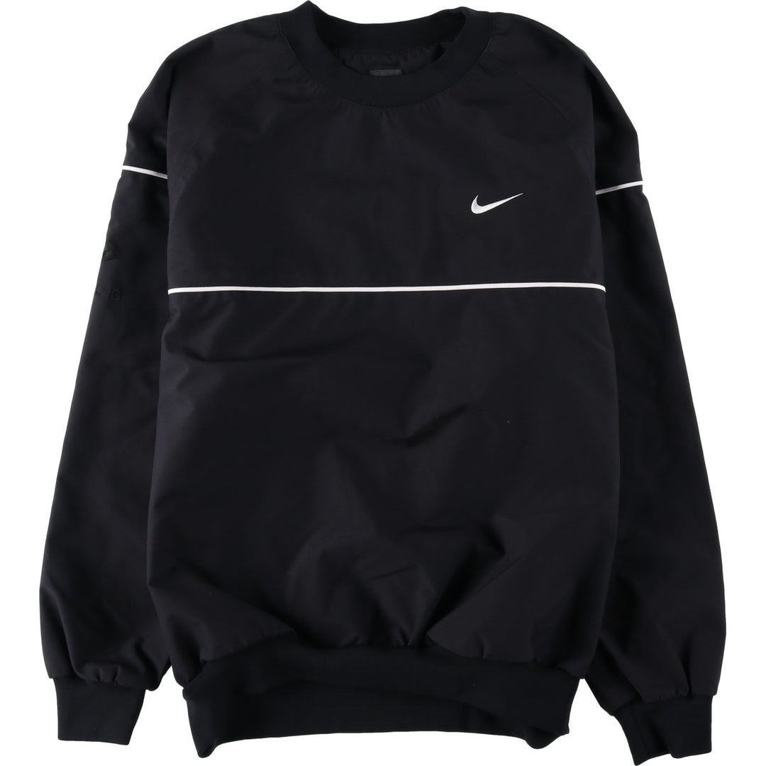 2000'S Nike Storm-Fit Warm-Up Pullover, Men's Size M (approx.) polyester black type Vintage Second Hand