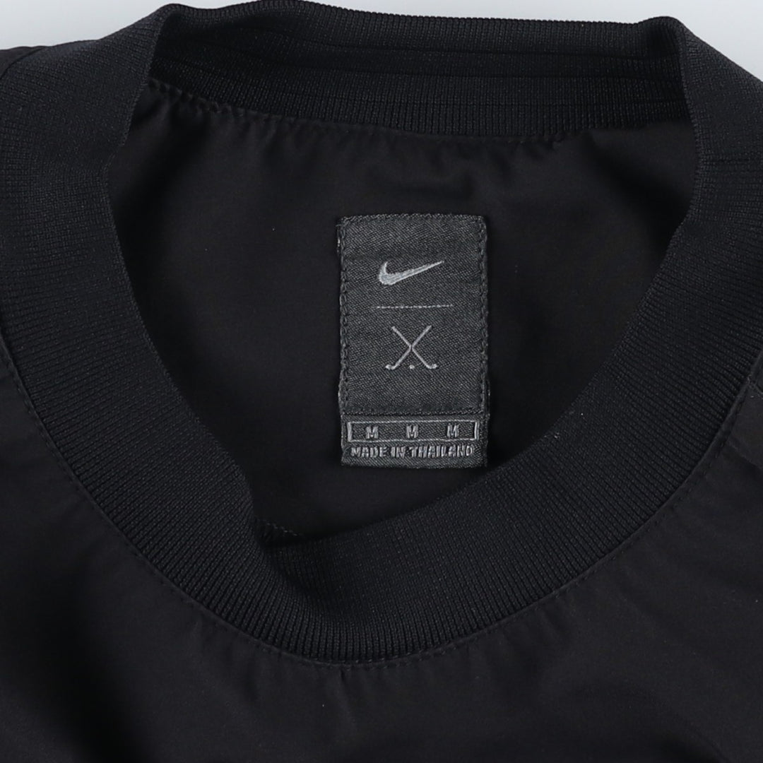 2000'S Nike Storm-Fit Warm-Up Pullover, Men's Size M (approx.) polyester black type Vintage Second Hand